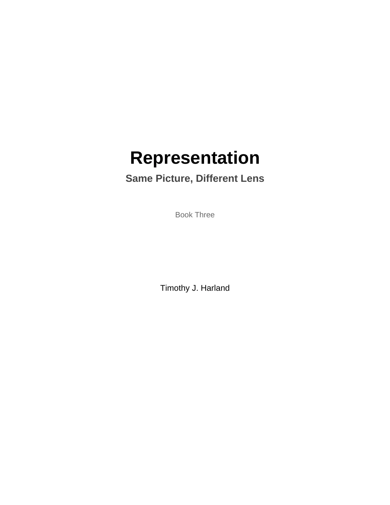 Representation cover